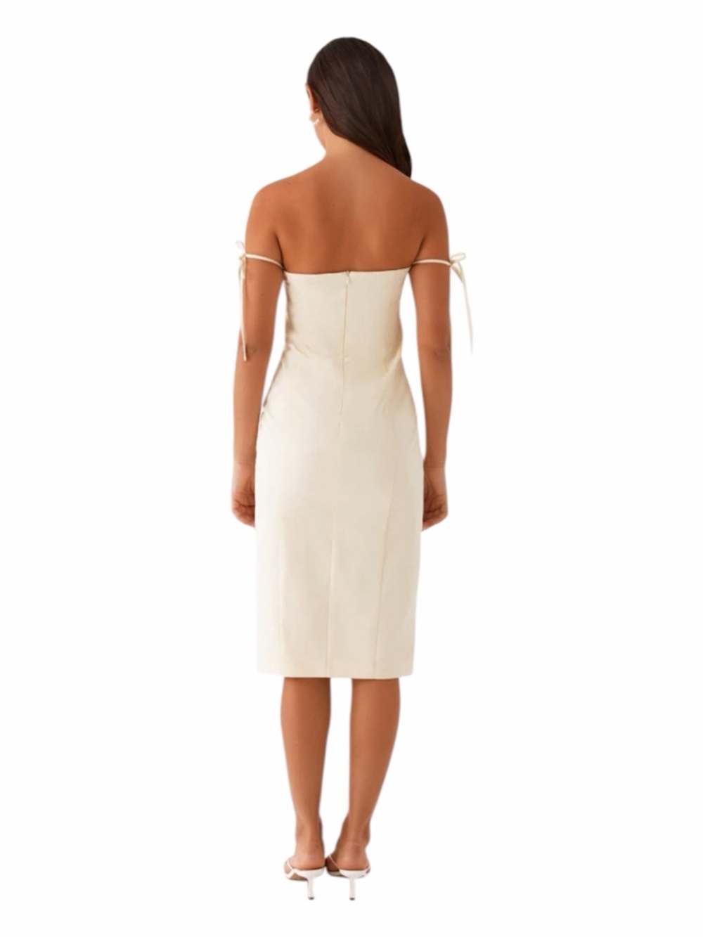 NWT Peppermayo Limelight Midi Dress - Lemon - Picture 3 of 11